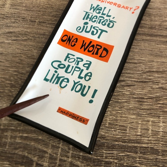 Vtg MCM Houze Art Glass Dish - Picture 3 of 8